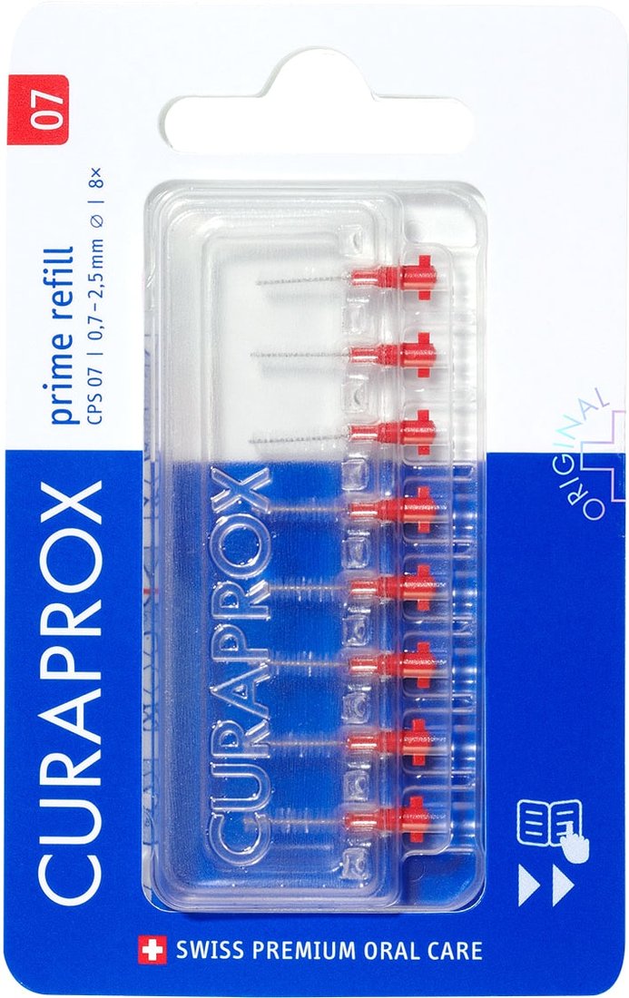 

Набор зубных ершиков Curaprox Prime 0.7 мм (8 шт)