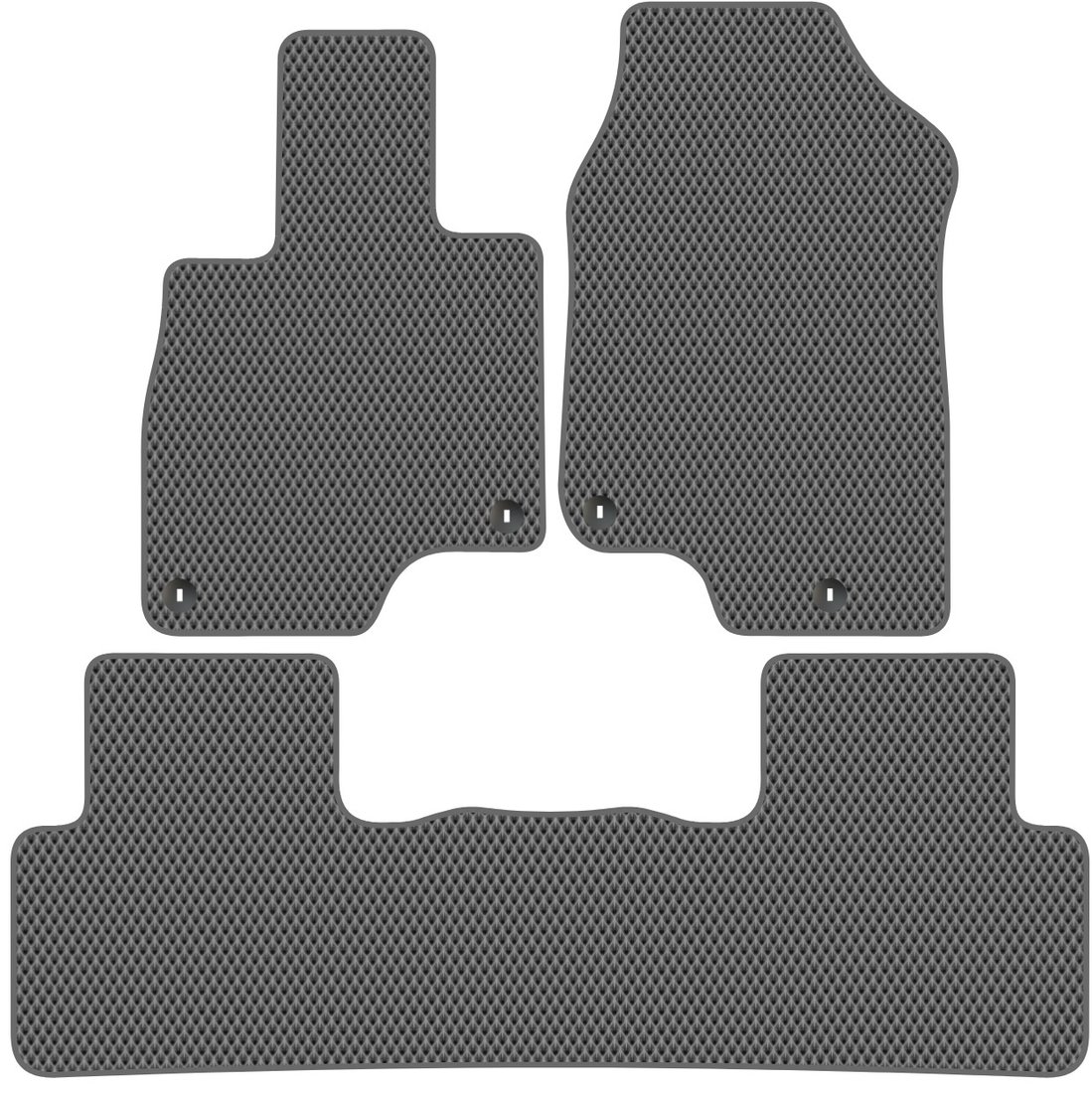 

Комплект ковриков для авто Alicosta Acura RDX III (suv) 2018 - 2021 (серый, ромб)