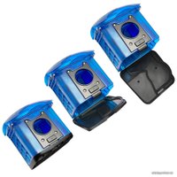 Пылесос Ginzzu VS437 (черный/синий)