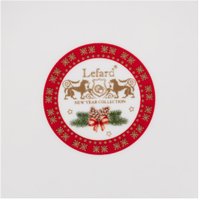 Тарелка обеденная Lefard Елка 85-1705 (красный)