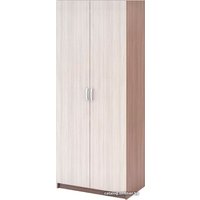 Шкаф распашной Стендмебель Бася ШК 556 (ясень шимо светлый/ясень шимо темный)