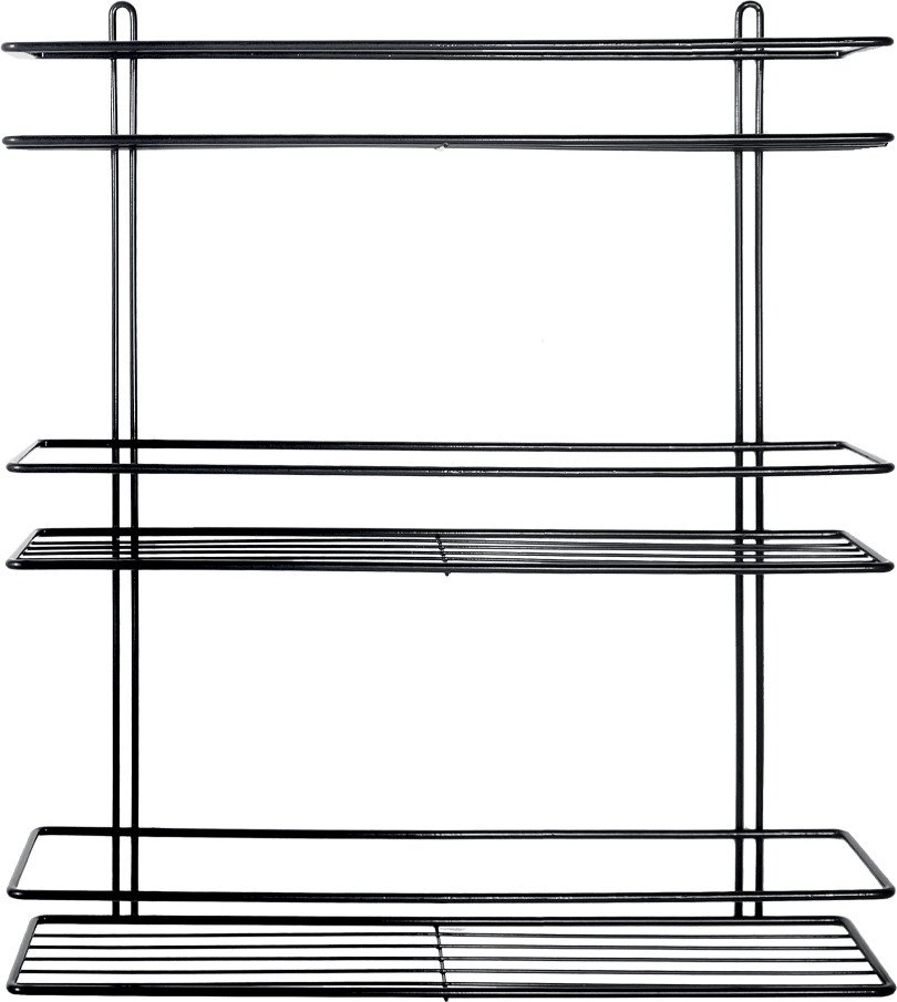 

Mixline Полка 4891-3 (черный матовый)