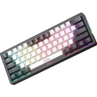 Клавиатура JEGG ZA61 White Black Brown (TNT Yellow)