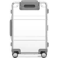Чемодан-спиннер Ninetygo Metal Luggage 20" (cеребряный)