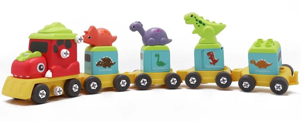 

Конструктор Funky Toys Дино-Паровозик FT0002134