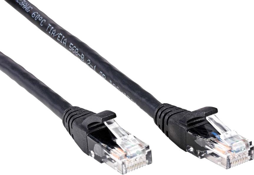 Кабель iOpen ANP612 RJ-45 - RJ-45 (10 м, черный)