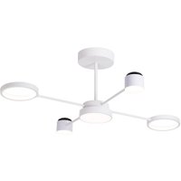 Люстра средней высоты Ambrella light FL51631/4+1 WH