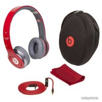 Наушники Beats Solo HD red