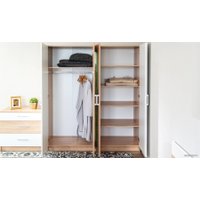 Комплект мебели для спальни Империал Алёна 4 (дуб сонома/белый) в Солигорске