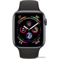 Умные часы Apple Watch Series 4 44 мм (алюминий серый космос/черный)