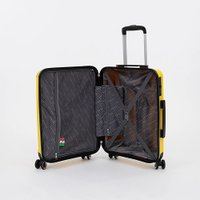 Чемодан-спиннер Francesco Molinary 197-PP1906/2-20YLW (желтый)