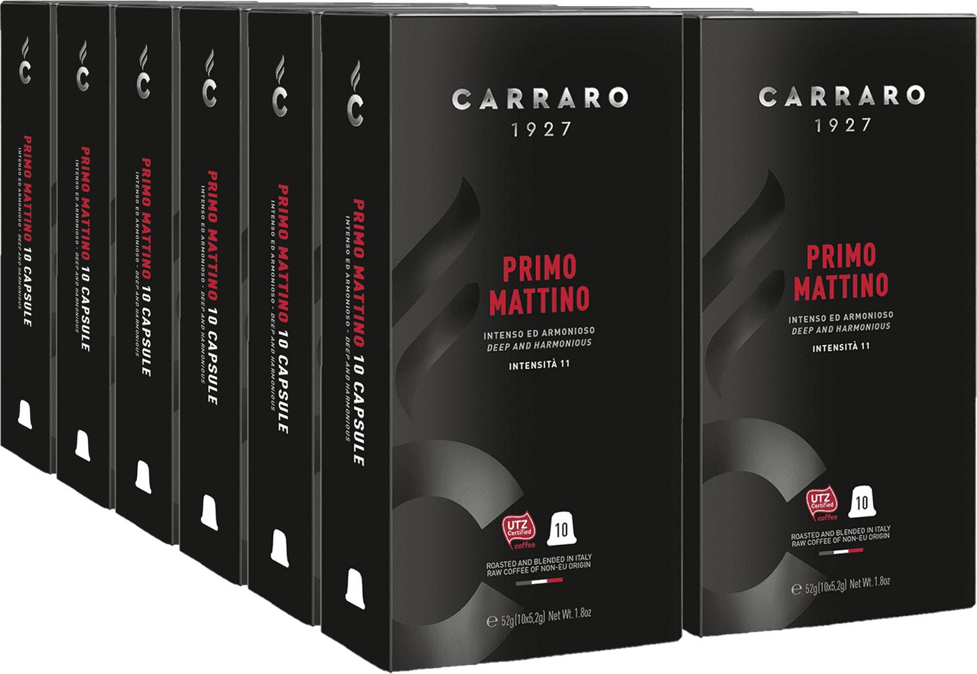 

Кофе в капсулах Carraro Primo Mattino Nespresso 120 шт