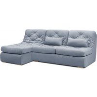 Угловой диван Mio Tesoro Борнео с оттоманкой (Velutto 12)