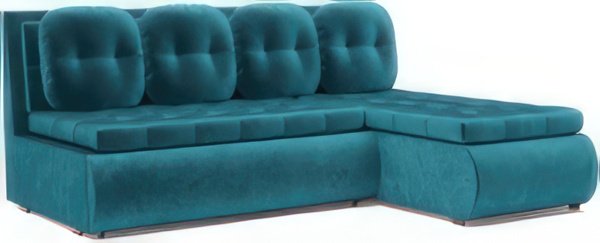 

Угловой диван Мебель-АРС Кормак (бархат сине-зеленый Star Velvet 43 Black Green)