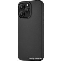 Чехол для телефона uBear Capital Leather для iPhone 15 Pro Max (черный)