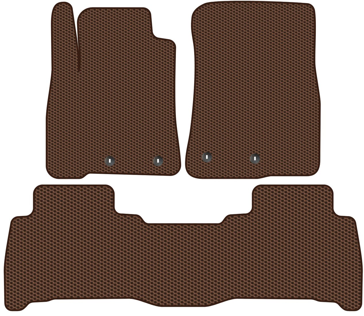 

Комплект ковриков для авто Alicosta Lexus LX570 III (suv / J200) 2012 - Н.В. (коричневый, сота)