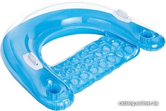Надувной матрас Intex Sit'n Float 58859 (голубой)