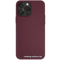 Чехол для телефона VLP Silicone Case with MagSafe для iPhone 14 Pro Max 1051025 (марсала)