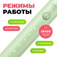 Электрическая зубная щетка Soocas D3 (со стерилизатором, зеленый)