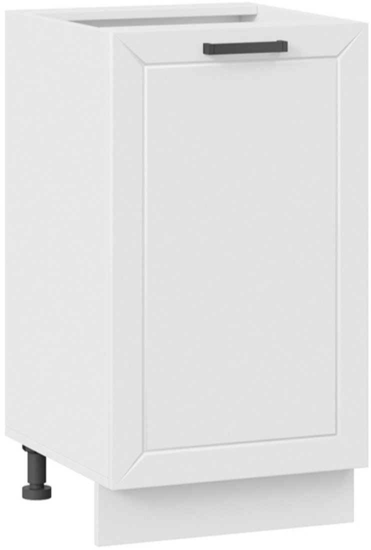 

Шкаф напольный Трия Лорас 1Н45 (белый/холст белый)