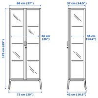 Шкаф-витрина Ikea Milsbo 30396448