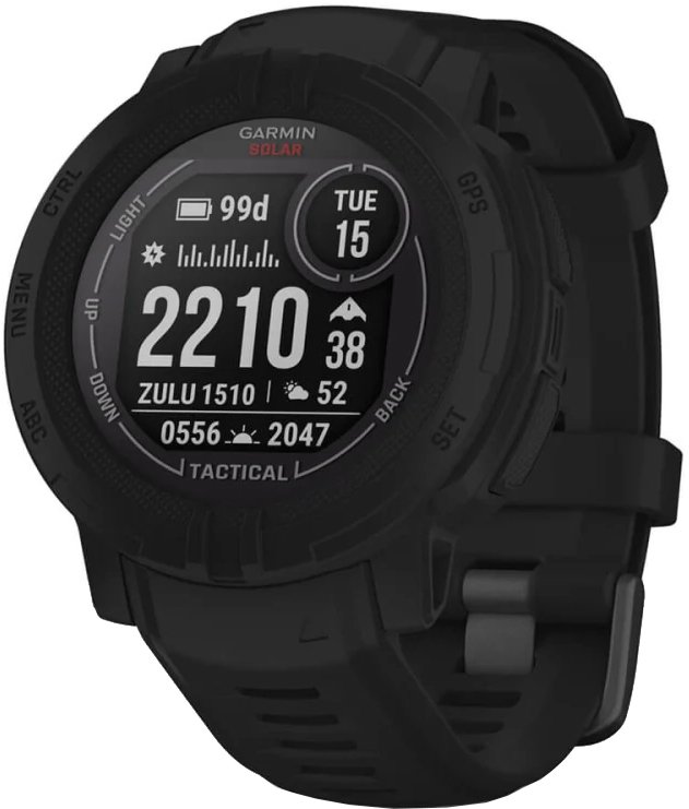 

Умные часы Garmin Instinct 2 Solar Tactical Edition (черный)