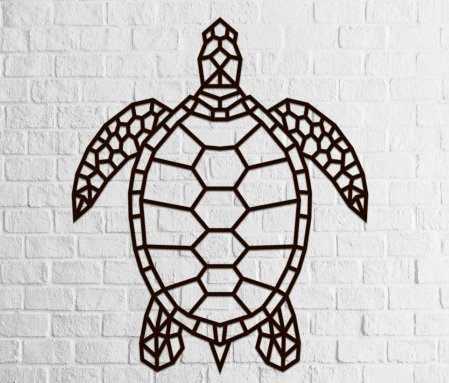 

Настенная фигура Eco-Wood-Art Морская черепаха