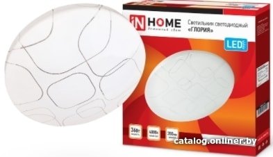 Светильник-тарелка In Home Deco 36 Вт 4000 К (глория)