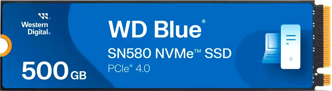 

SSD WD Blue SN580 500GB WDS500G3B0E