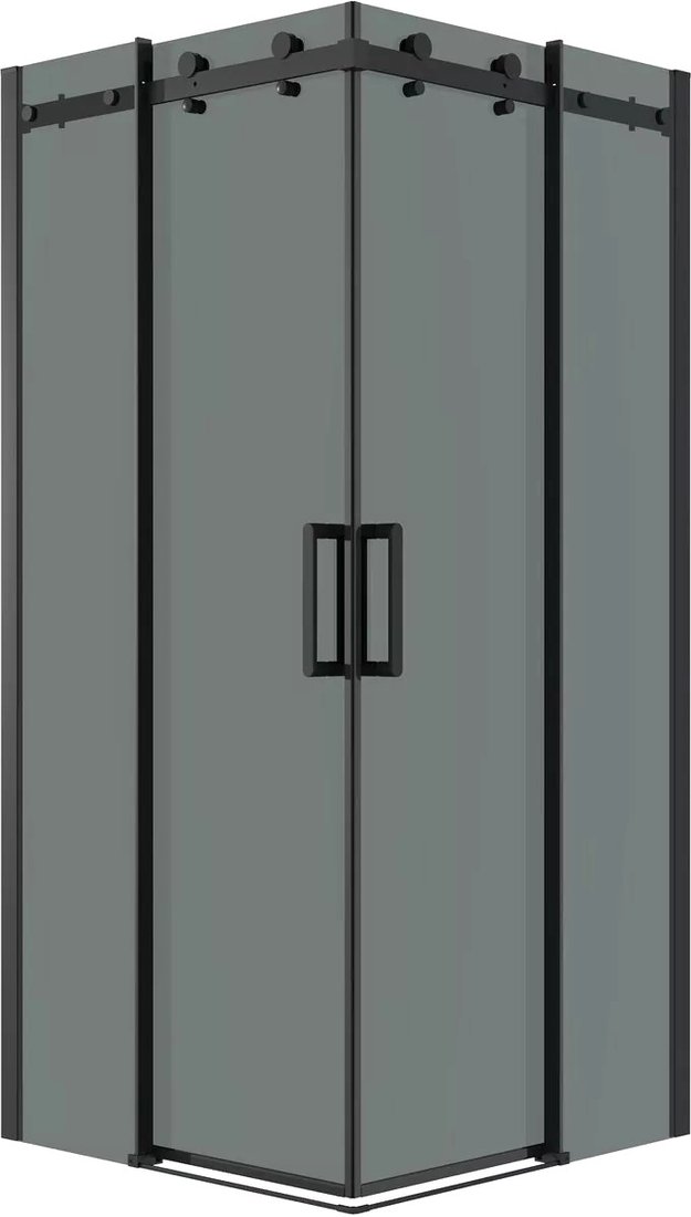 

Душевой уголок Grossman Classic 80x80x195 300.K33.04.8080.21.10 (черный матовый/тонированное стекло)