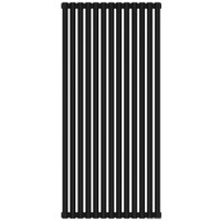 Стальной трубчатый радиатор Сунержа Эстет-11 1200х585 13 секций (матовый черный)