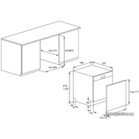 Встраиваемая посудомоечная машина BEKO DIN24D12