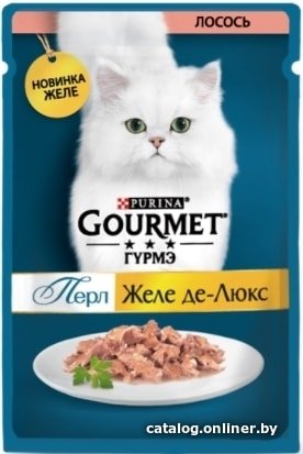 Пресервы Gourmet Перл Желе-де-Люкс с лососем 75 г