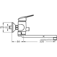 Смеситель Ideal Standard San Remo B 7526 AA
