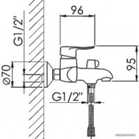 Смеситель Hansen H30003