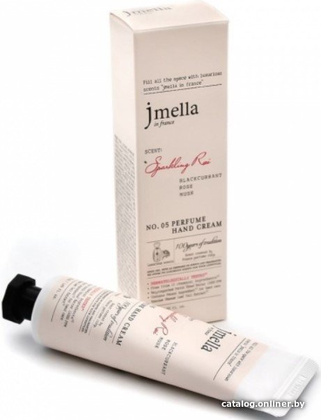 Jmella Крем для рук In France Sparkling Rose Perfume Hand Cream черная смородина, роза, мускус 50 мл