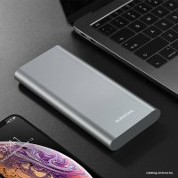 Внешний аккумулятор Borofone BT19A 15000mAh (серебристый)