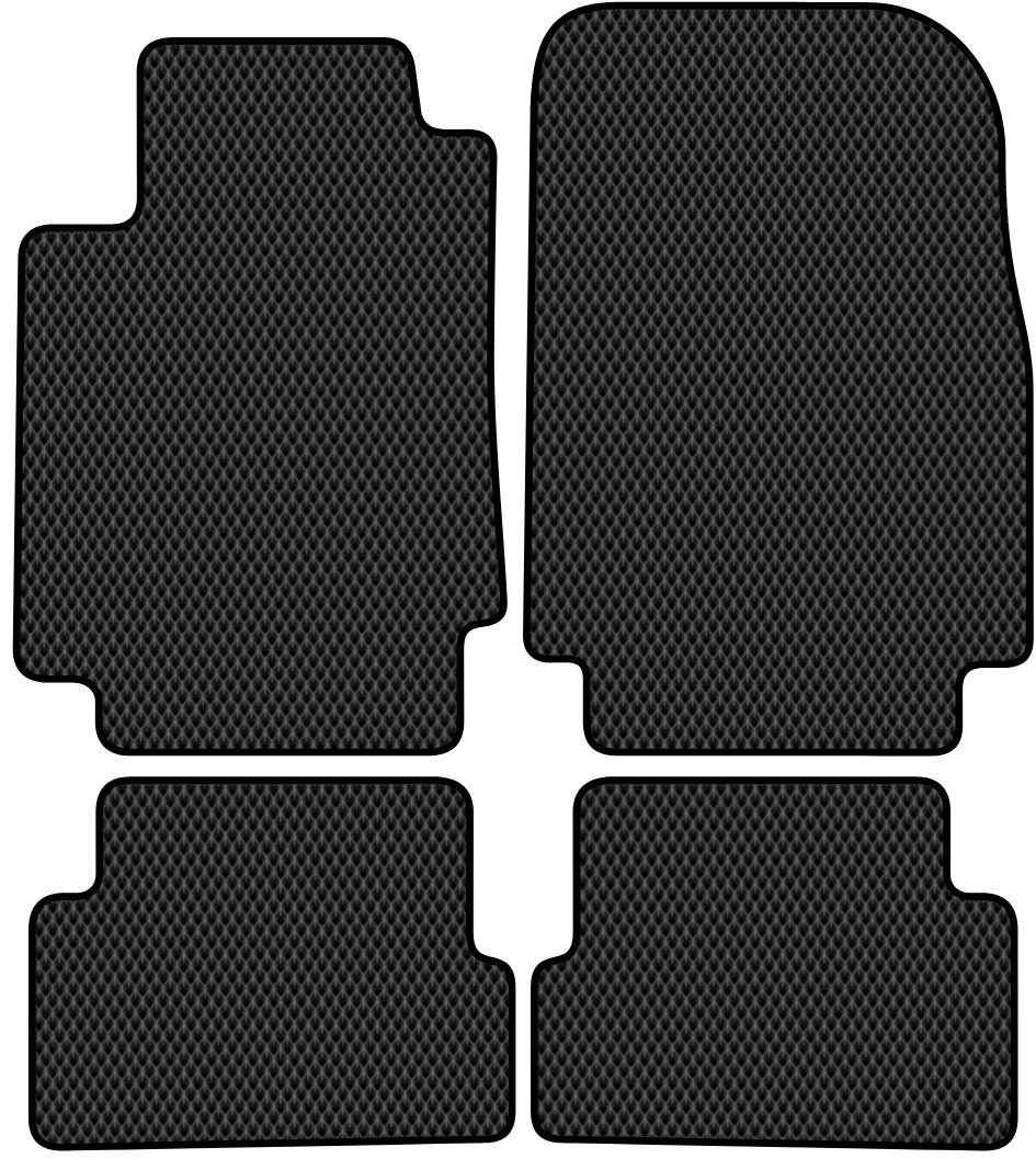 

Комплект ковриков для авто Alicosta Renault Symbol I (седан / LB Седан) 2002 - 2008 (черный, ромб)