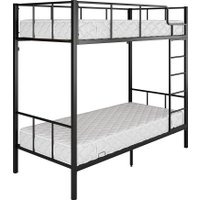 Двухъярусная кровать Князев Мебель Дебора 1 ДБ1.90.200.Ч (черный муар) в Могилеве