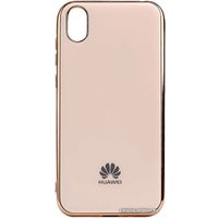 Чехол для телефона EXPERTS Plating Tpu для Xiaomi Redmi 7 (розово-золотой)