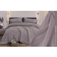 Евро комплект постельного белья Бояртекс №343 Контур 1/1 Вид Евро (бязь, бежевый)