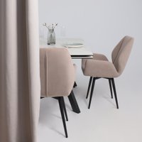 Кухонный стол Аврора Монако New 1600/2240x900 (камень белый Greys White/черный матовый)