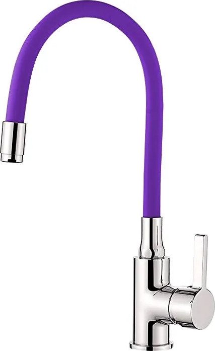 Смеситель Ledeme H98 L4898-8 (фиолетовый/хром)
