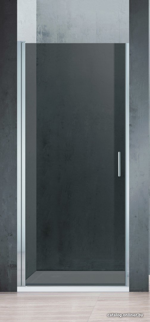 Душевая дверь Adema Nap-80 (тонированное стекло)