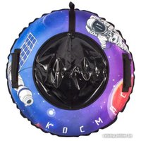 Тюбинг Snowstorm BZ-90 Space W112868 (90см, фиолетовый/черный)