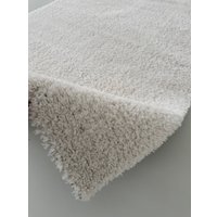 Ковер для жилой комнаты LAXMI Fluffy 01 прямоугольник (3x4, White)
