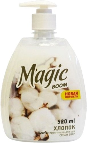 Magic Boom Мыло жидкое Хлопок 520 мл