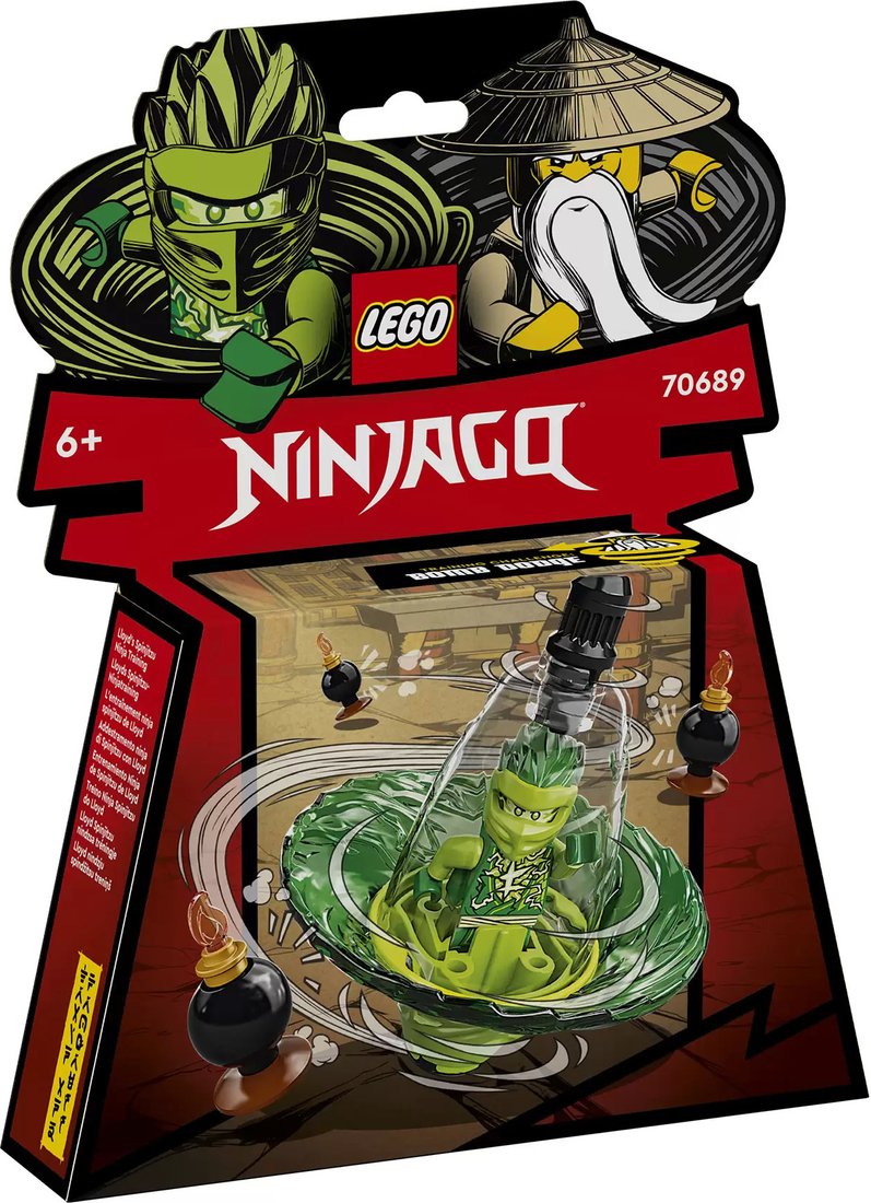 

Конструктор LEGO Ninjago 70689 Обучение кружитцу ниндзя Ллойда