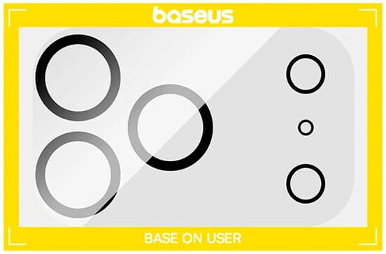 Защитное стекло Baseus Crystal HD Full-Frame Lens Protector для iPhone 17 Pro Max