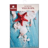 Коврик для ванной Vortex Velur Spa морская звезда 24282 40x60